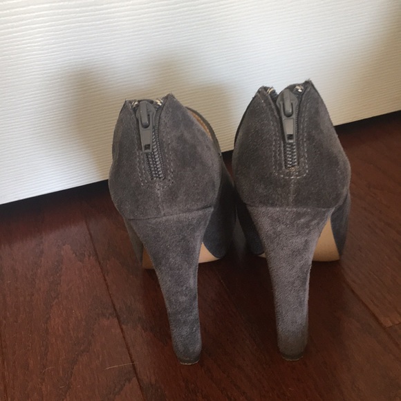 Steven by Steve Madden grey suede booties p-perin - Picture 4 of 5